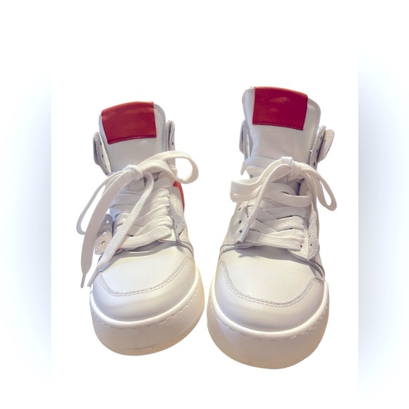 🌼💚💚NEW STEVEN MADDEN  Womens Bizzy Athletic and Training Shoes White.NO BOX - Picture 10 of 11